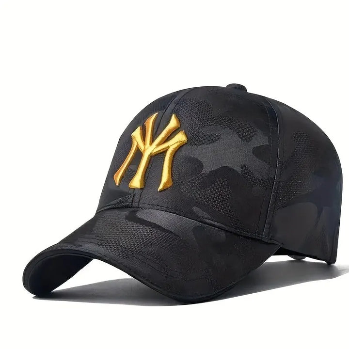 Fashion Letter Embroidery Camouflage Baseball Hats Spring and Autumn Outdoor Adjustable Casual Hats Sunscreen Hat