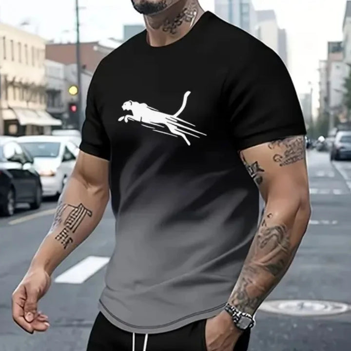 Animal T-Shirts For Men 3d Print T-Shirt Mens Sports T-Shirt Street Fashion Short Sleeve Tee Shirts Loose Oversized Men Clothing