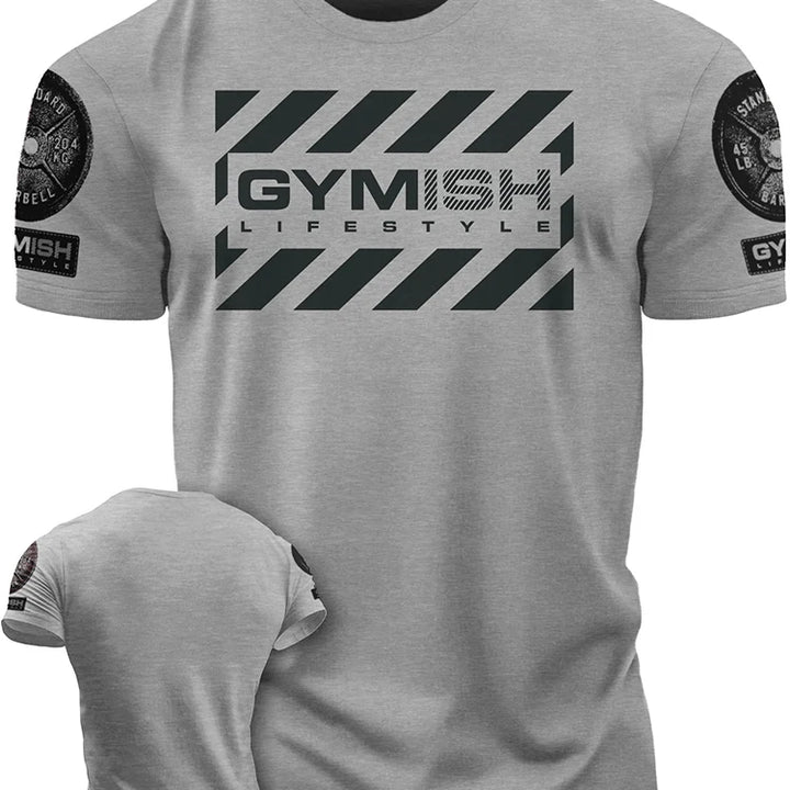 3D Printed Recover Fully Workout T-Shirt Funny Gym T-Shirt High Quality Cotton Men's Short Sleeves Muscle Man Tough Guy T-Shirt