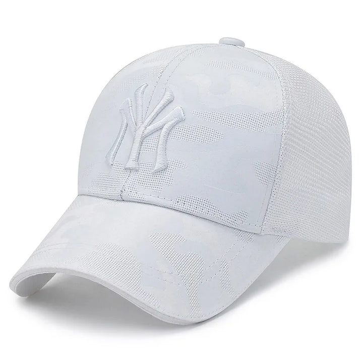 Fashion Letter Embroidery Camouflage Baseball Hats Spring and Autumn Outdoor Adjustable Casual Hats Sunscreen Hat