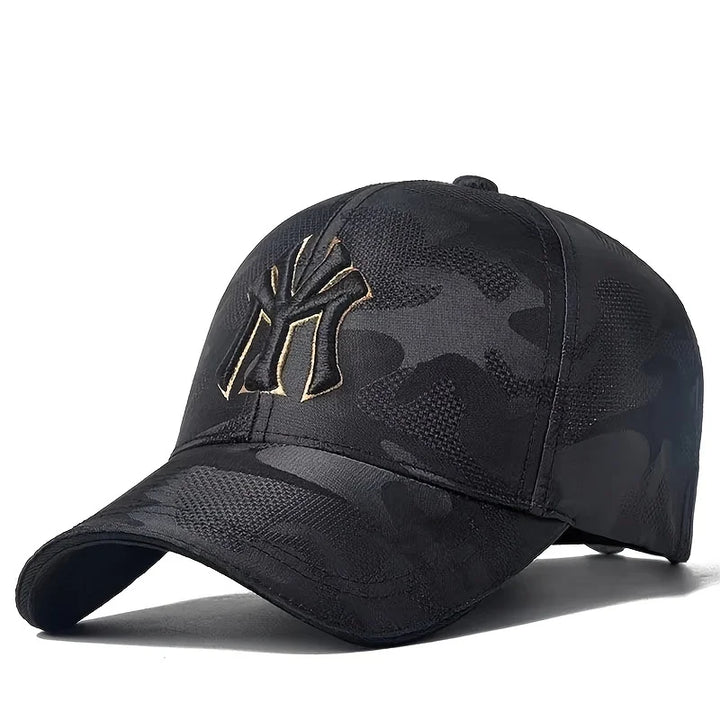 Fashion Letter Embroidery Camouflage Baseball Hats Spring and Autumn Outdoor Adjustable Casual Hats Sunscreen Hat