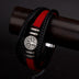 3 Color Woven Leather Man Bracelets Hand-woven Multi-layer Bracelet For Man Black Brown Rope Male Tree Bangle Punk Zinc Alloy