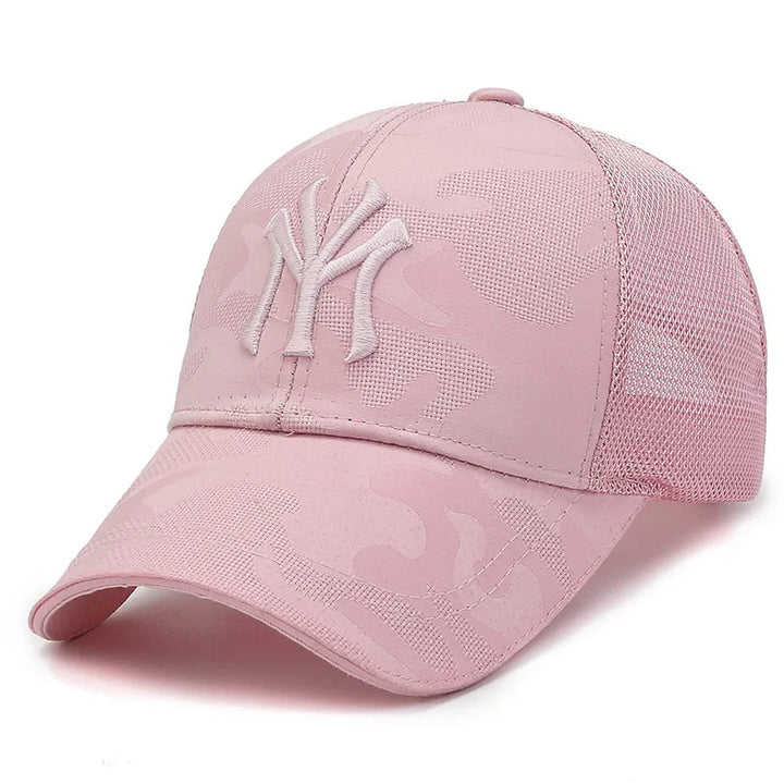 Fashion Letter Embroidery Camouflage Baseball Hats Spring and Autumn Outdoor Adjustable Casual Hats Sunscreen Hat